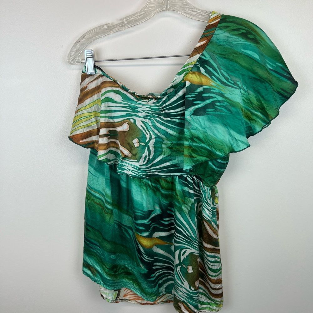 Jaloux Silk Sleeveless Top